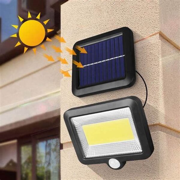 پروژکتور 100 وات خورشیدی ریموت دار Solar Light