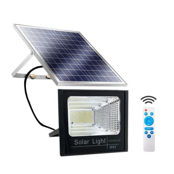 پروژکتور 100 وات خورشیدی ریموت دار Solar Light