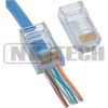 سوکت شبکه ان کی تک انتها باز RJ45 CAT6 UTP