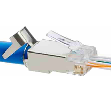 سوکت شبکه ان کی تک EZ انتها باز RJ45 CAT6 STP