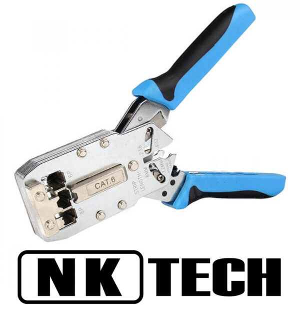 آچار کریمپینگ شبکه ان کی تک مدل NKTECH TL-DK-2810R