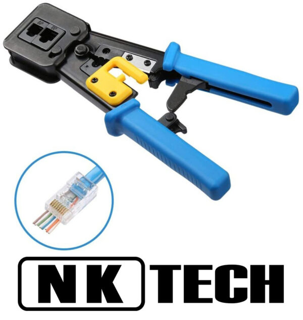 آچار کریمپینگ شبکه ان کی تک مدل NKTECH TL-DK-EZ86