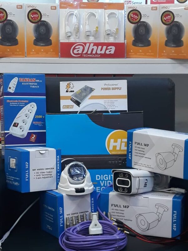پکیج کامل دوربین مداربسته